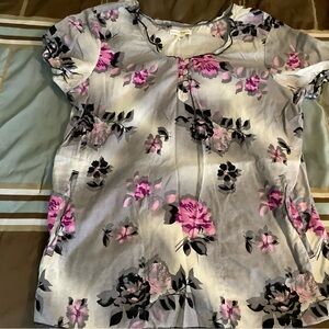 Healing hands scrub top